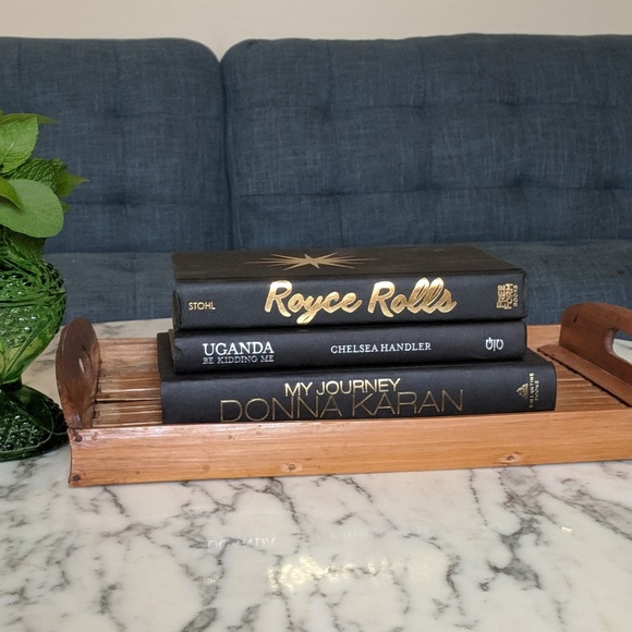 Set of 3 Black Coffee Table Books - Picture 2 of 5